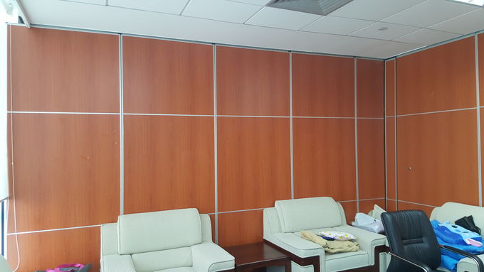 الميلامين / نسيج سطح الصوتية التجارية قابلة للطي الجدران التقسيم للمكتب