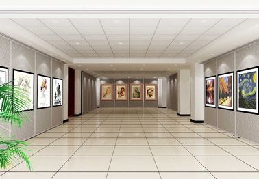 جدران التقسيم المنقولة القابلة للفك الحديثة لتوفير مساحة قاعة المعرض