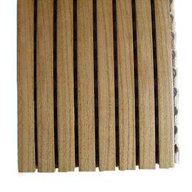 أوديتوريوم خشبية مخدد لوحة الصوتية للمنزل، التصميم المعماري