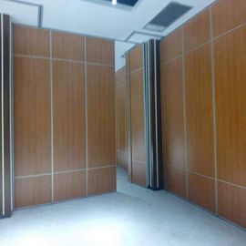 أقسام الحائط الخشبية المنقولة الألومنيوم خفيفة الوزن / انزلاق غرفة المقسمات