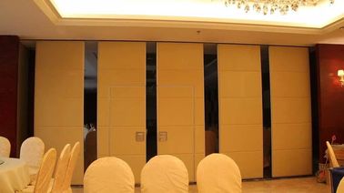 القاعات الصوتية لقاعة المؤتمرات ، مقسمات صوتية قابلة للطي منزلقة متعددة الألوان