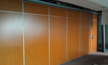 MDF Office Movable Wall Partitions ميلامين لوحة نوع ، انزلاق غرفة المقسمات