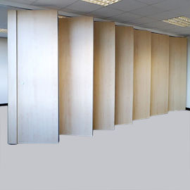 خشبي قابل للانعواء مكتب التقسيم جدران قابلة للطي سنغافورة / التقسيم المنقولة أنظمة الجدار