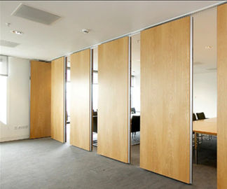 MDF Movable Operable Partition Wall Panel لغرفة الاجتماعات / قاعة المعارض