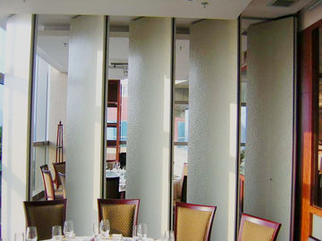 ODM جدران التقسيم المنزلقة غرفة الاجتماعات مقسم الحائط القابل للطي قسم قابل للطي مخصص لغرفة الطعام