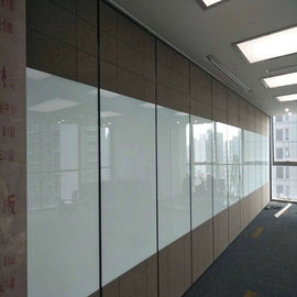 شركة المصممين المنقولة انزلاق عازلة للصوت جدار التقسيم لغرفة اجتماعات المكتب