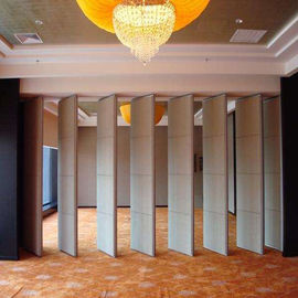تمتص الصوت فندق Movable Wooden Wall Dividers 2000 - 6000mm Height