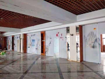 أعلى شنقا للطي انقسام جدار التقسيم لقاعة المعرض / معرض الفنون