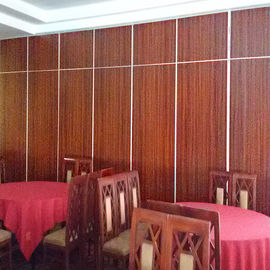 انزلاق الجدران التقسيم المنقولة لمطعم 85MM سمك 6 متر الطول