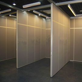 MDF إنهاء أقسام الجدار انزلاق لقاعة غرفة الاجتماعات تخصيص حجم