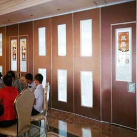 انزلاق الباب الداخلية خشبية تصميم المنقولة جدار التقسيم لقاعة للولائم وقاعة