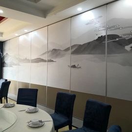 الستار الترويجية انزلاق للطي الجدران التقسيم المنقولة لغرفة الاجتماعات