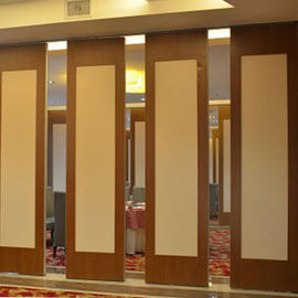 المنقولة الألومنيوم عالية الألواح الخشبية الحديثة مكتب فندق انزلاق للطي الجدران التقسيم