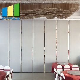 غرفة منزلقة خشبية قابلة للطي قسم الجدران التقسيم قابلة للطي الشاشة