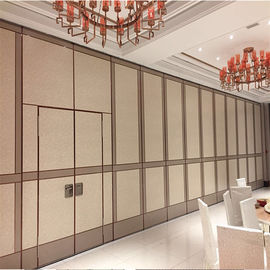 نظام التقسيم المنقولة الجدران الصوتية المنزلقة مع باب لقاعة المؤتمرات