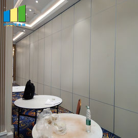 الألومنيوم الإطار مطعم الجدران التقسيم المنقولة جدار قابل للطي الصوتية