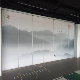 جدران التقسيم المنقولة Ebunge الجدران القابلة للتشغيل سطح الطباعة للمناظر الطبيعية لمطعم راقي