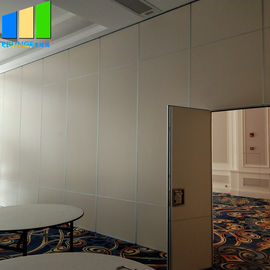 500mm عرض قابل للطي جدران التقسيم تتحرك فندق التقسيم باب طوي جدار مقسم في الفلبين