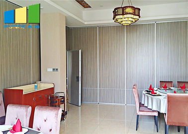 65mm غرفة الفندق انزلاق الجدران التقسيم نظام DIY مشروع الجدار انزلاق فندق في غانا