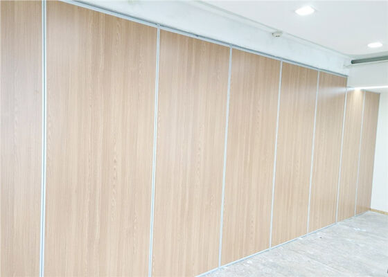الجدران الفاصلة المنزلقة القابلة للطي عازلة للصوت لغرفة الاجتماعات