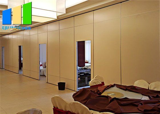 غرفة التدريب HPL Laminate Acoustic Folding Office Wall Partition