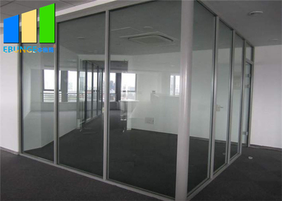 نظام تقسيم الزجاج المقاوم للحريق EBUNGE لتزيين المكاتب والفنادق