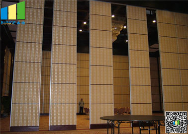 نسيج خشبي جدار تقسيم جدار، يطوي قابل للفصل حاجز جدار