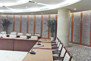 أعلى شنقا نظام غرفة المؤتمر / مكتب التقسيم الجدران مع الألومنيوم المسار