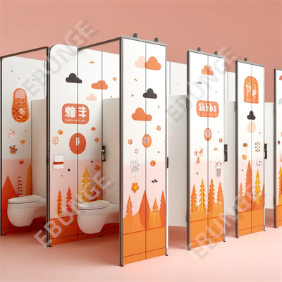 دعم خيارات التصميم المخصصة غرفة المرحاض لمقسومات الحمام