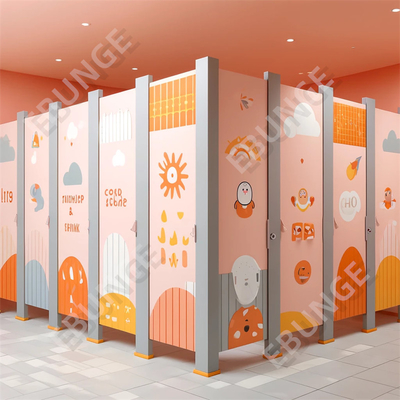 دعم خيارات التصميم المخصصة غرفة المرحاض لمقسومات الحمام