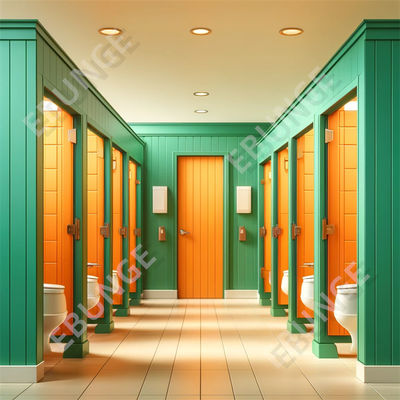 حائط الحمام المقاوم للنار عالي الأداء مع خيارات ألوان مختلفة ومقاومة للآثار