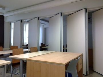 غرفة اجتماعات مكتب متحرك للانزلاق مع جدران من الالمنيوم
