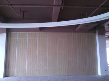 الألومنيوم المسار عجلة محمولة الخشب انزلاق لوحات الحائط لغرفة المعرض