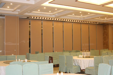 غرفة الاجتماعات التجارية المنزلقة المقسمات مجلس MDF + مادة الألومنيوم