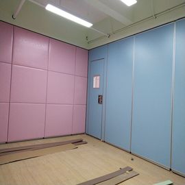 متعدد الألوان ديكور جدران انزلاق مرنة / مخصص مقسم غرفة قابلة للطي