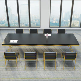 تخصيص الميلامين مستطيل طاولة المؤتمر مكتب لمدة 10 أشخاص