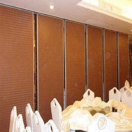 قاعة حفلات قابلة للإزالة أقسام الجدار قابلة للتشغيل جدران التقسيم الصوتية للفندق