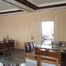 جدران خشبية قابلة للطي مطعم الفندق أقسام الجدران المنقولة