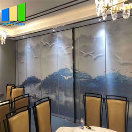 الألومنيوم الإطار المنقولة قسم جدران غرفة المقسم مع اللوحة