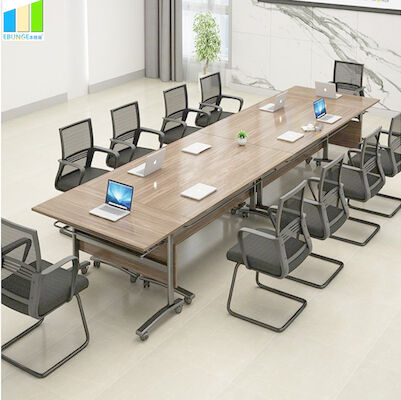 طاولات غرفة اجتماعات تدريب اجتماعات Ebunge طاولات اجتماعات قابلة للتكديس