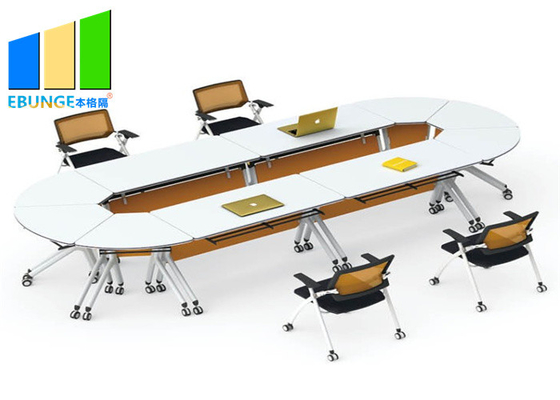 غرفة تدريب قابلة للتعديل طاولة قابلة للطي طاولة غرفة اجتماعات المدرسة