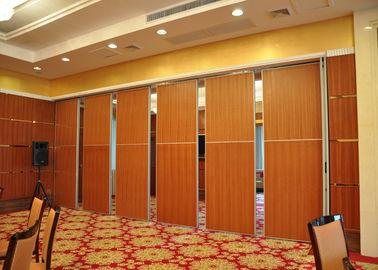 الميلامين السجاد إنهاء قابلة للطي زجاج فواصل جدارية لغرفة الاجتماعات