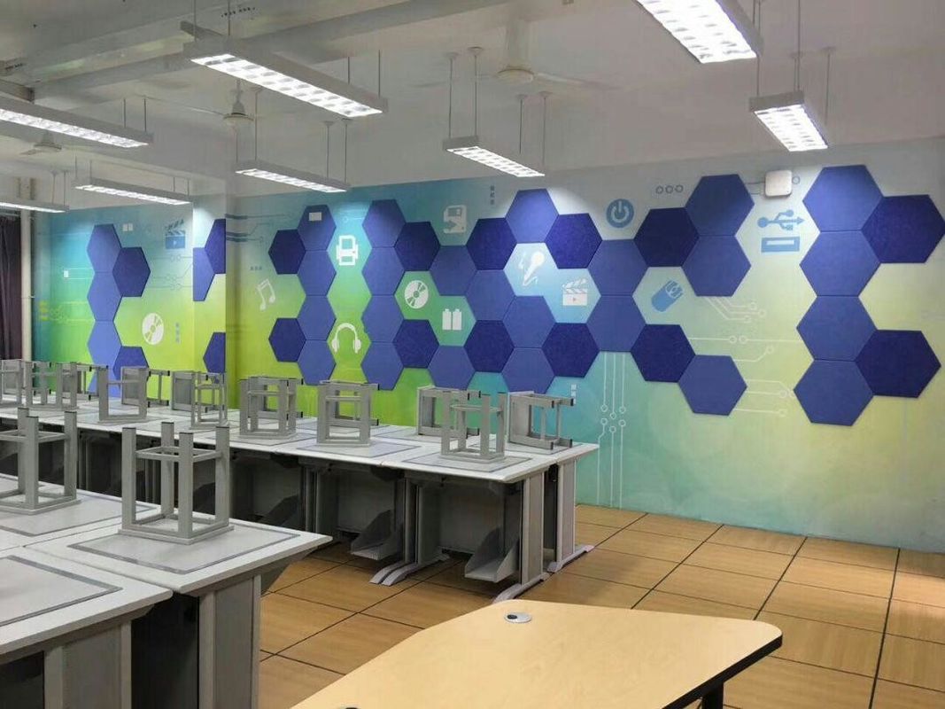 لوحات صوتية من ألياف البوليستر الصديقة للبيئة